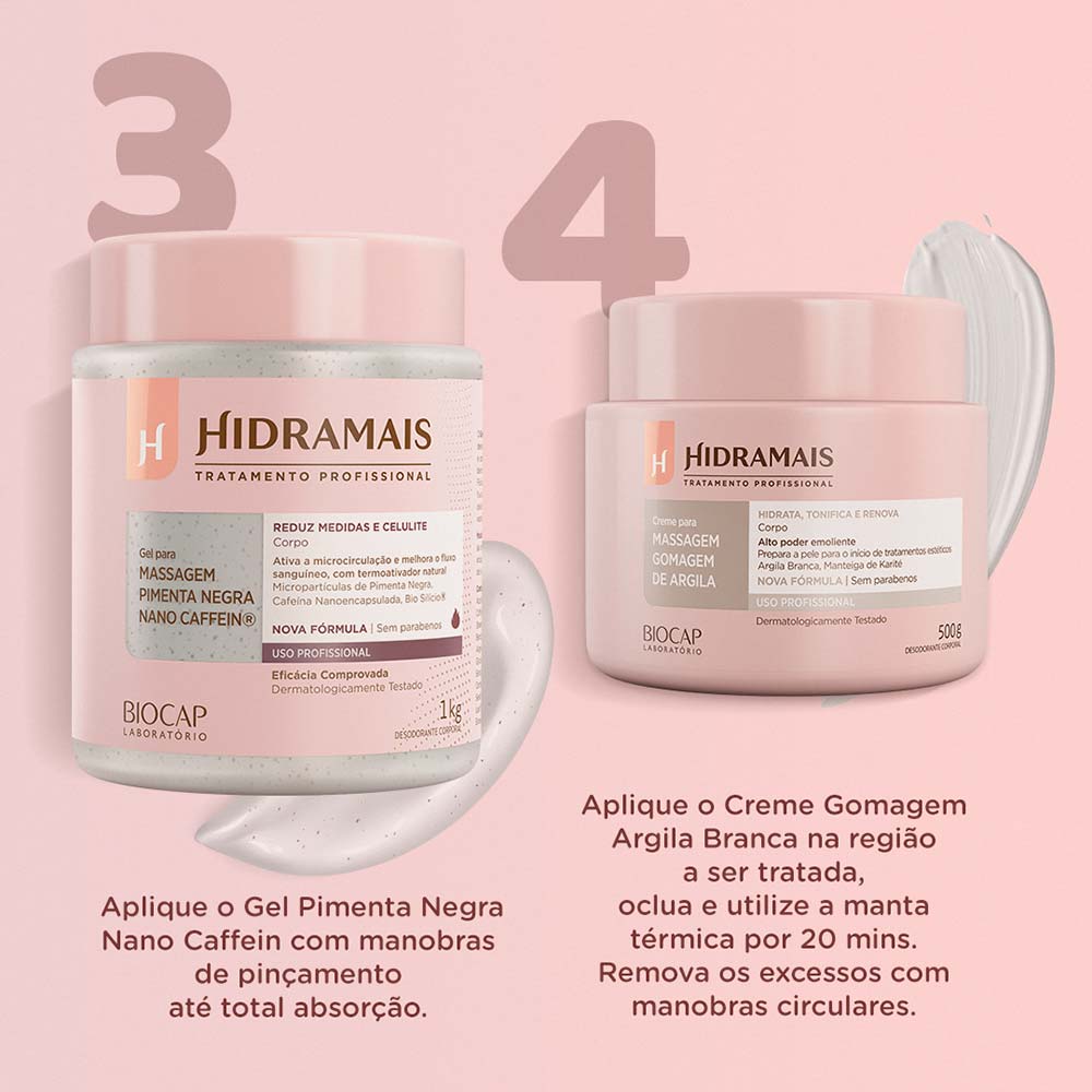 Creme Ativador para Massagem Hidramais – Pimenta Negra 1kg