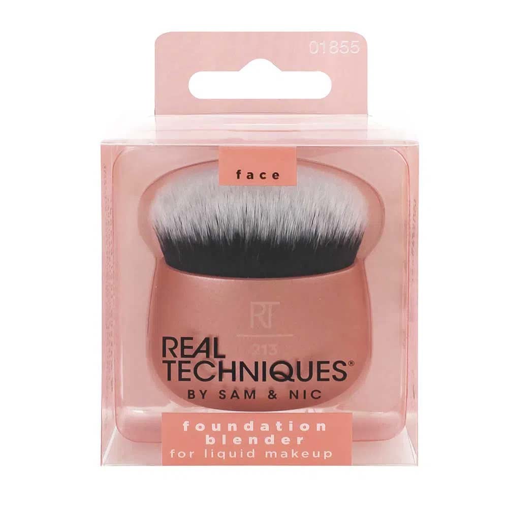 Real Techniques Kit Com 3 Pinceis – Base + Blush + Finalização