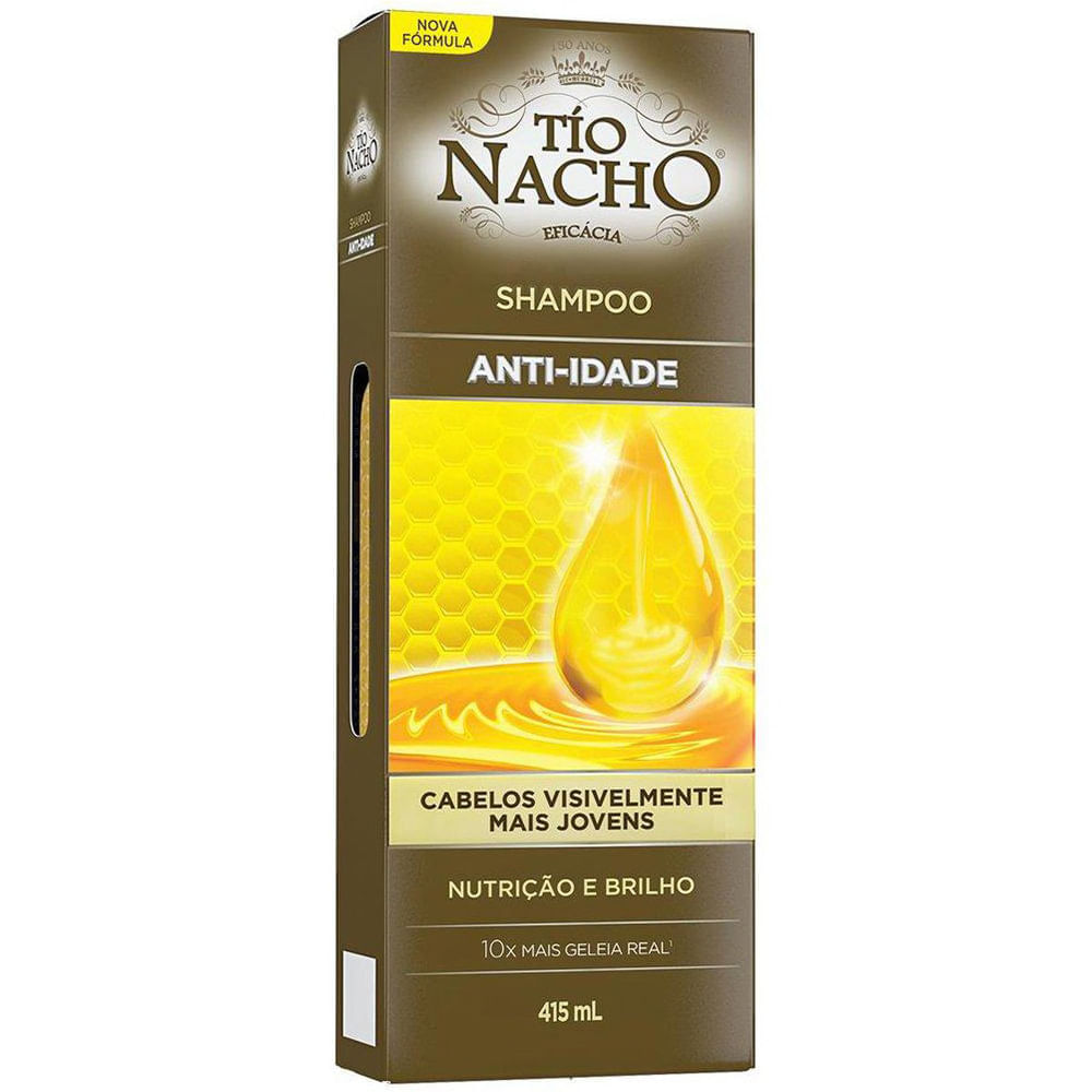 Tio Nacho Shampoo Antiqueda Anti-idade – Shampoo 415ml