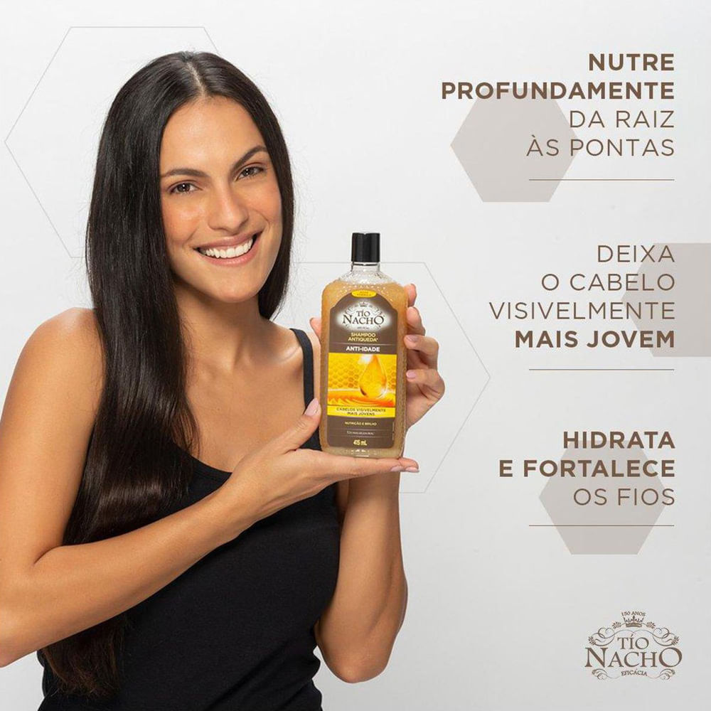 Tio Nacho Shampoo Antiqueda Anti-idade – Shampoo 415ml