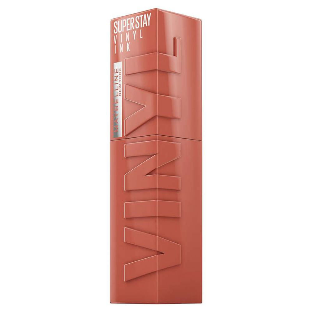 Batom Líquido Maybelline NY Super Stay Vinyl Ink Golden