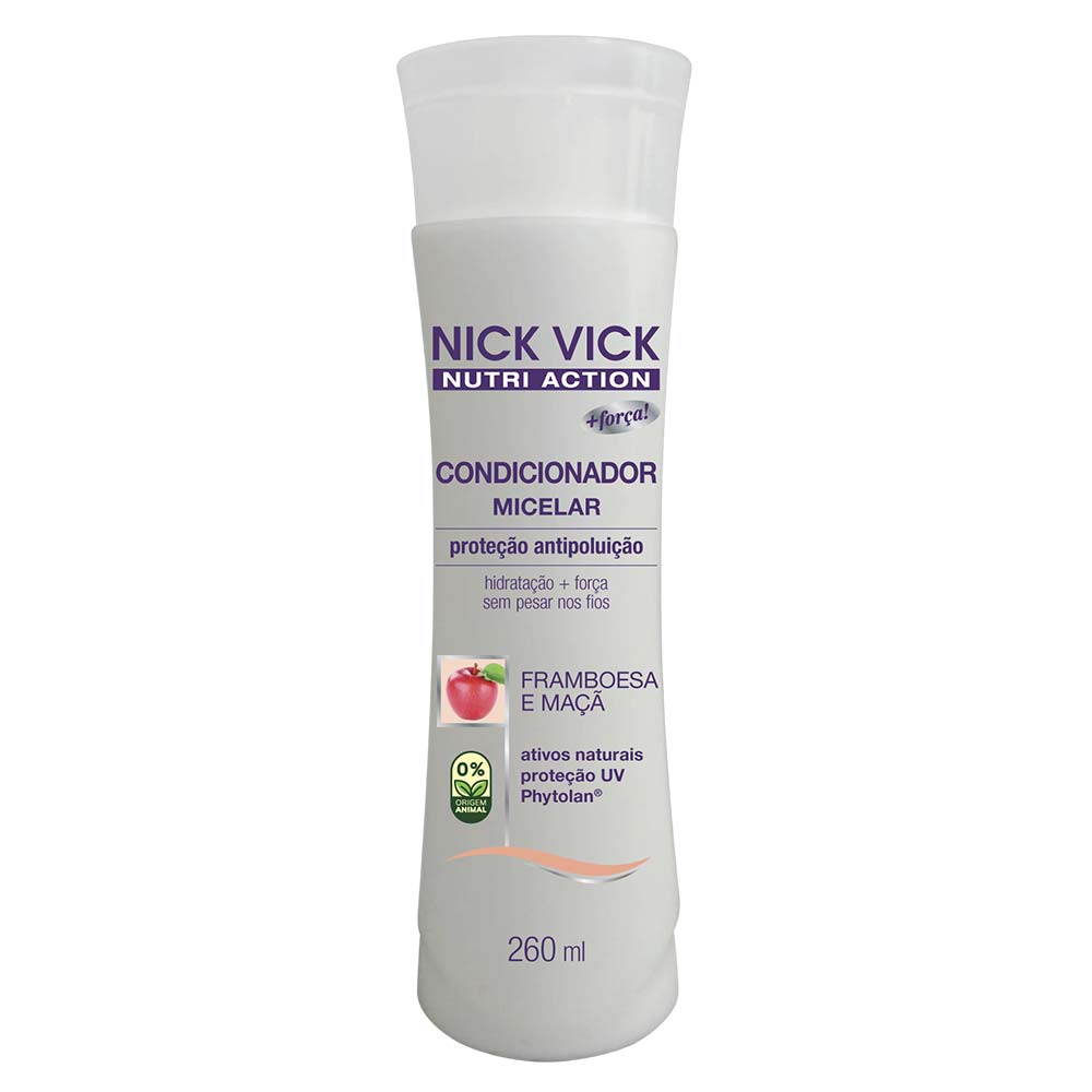 Nick E Vick Condicionador Micelar Condicionador 260ml
