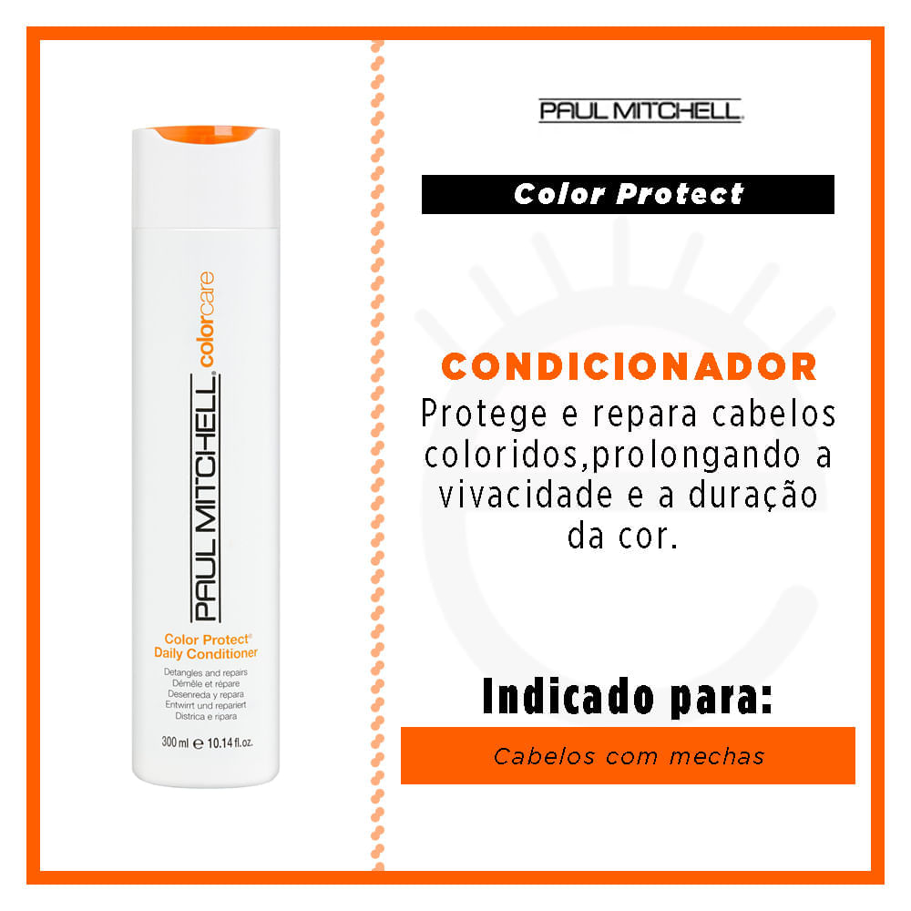 Paul Mitchell Color Protect Daily Condicionador 300ml