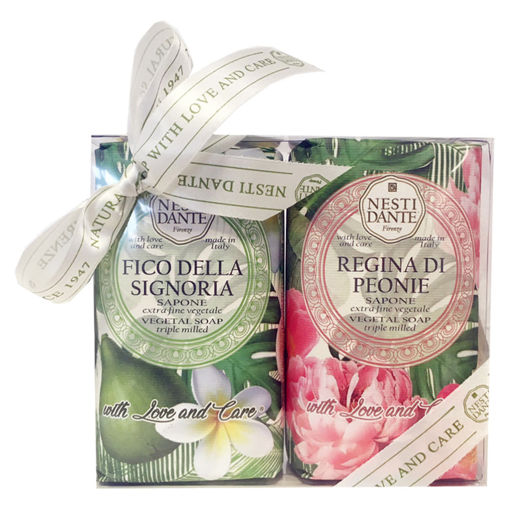 Nesti Dante With Love And Care Kit 2 Sabonetes Em Barra