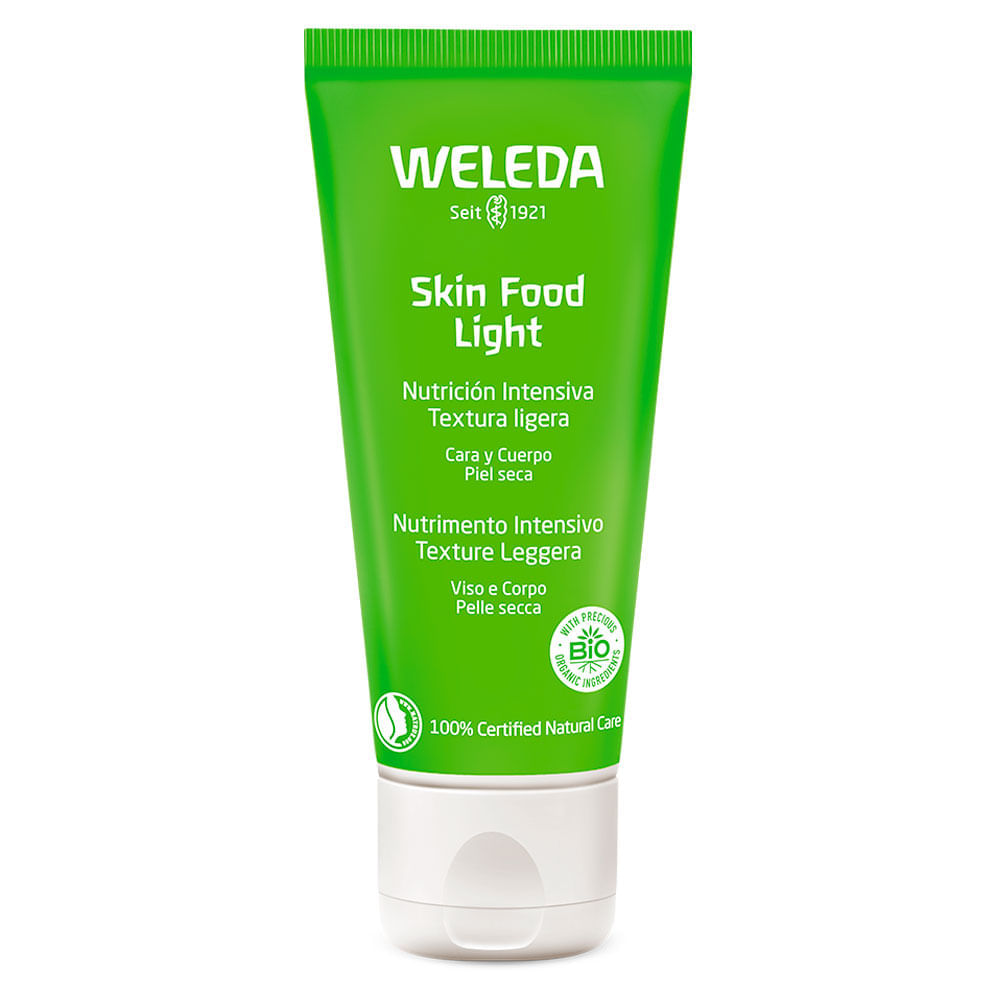 Hidratante Corporal E Facial Weleda Skin Food Light 30ml