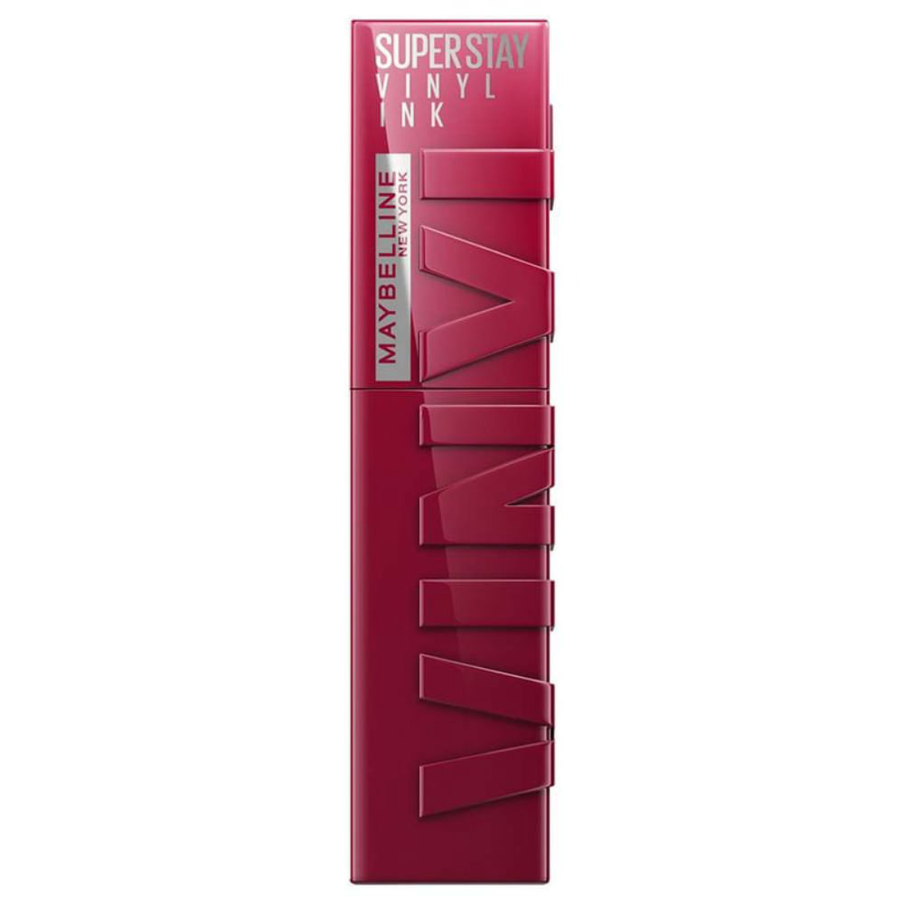 Batom Líquido Maybelline NY Super Stay Vinyl Ink Unrivaled