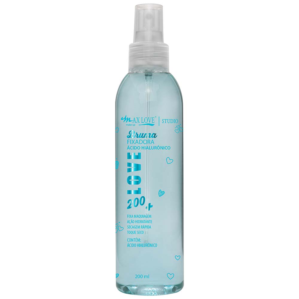 Bruma Fixadora Max Love Ácido Hialurônico 200ml