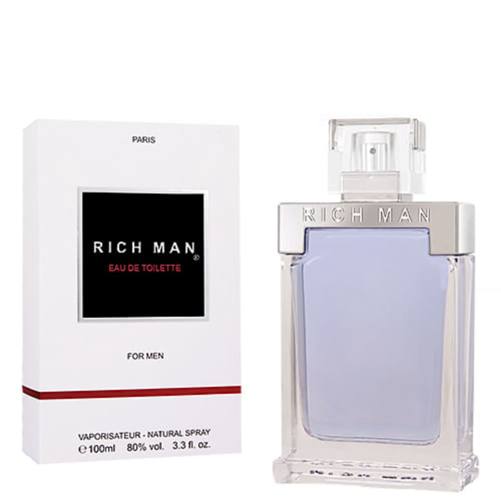 Rich Man Paris Bleu Perfume Masculino Eau de Toilette 100ml