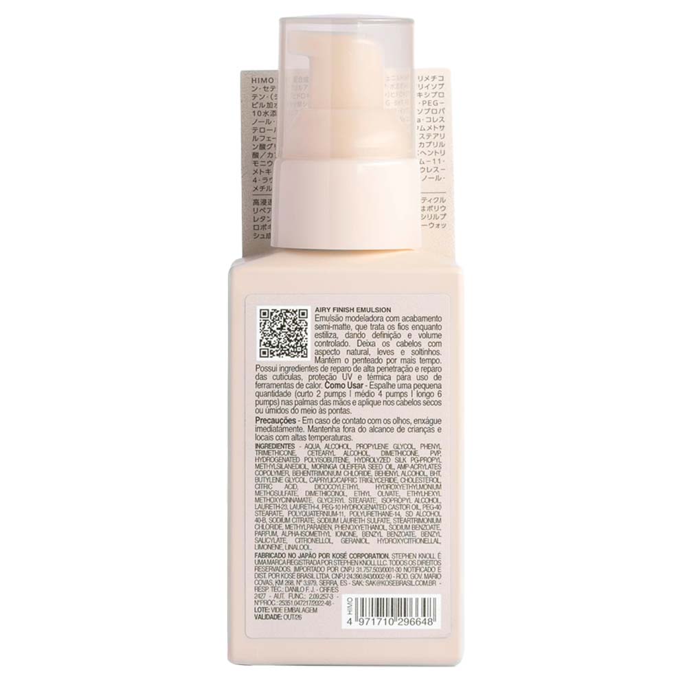 Modelador Semi-Matte Stephen Knoll Airy Finish Emulsion 102ml