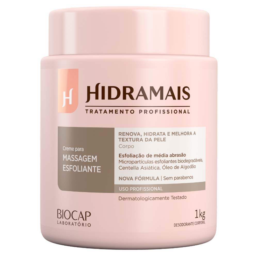 Creme Para Massagem Esfoliante Hidramais – Muru Muru 1kg