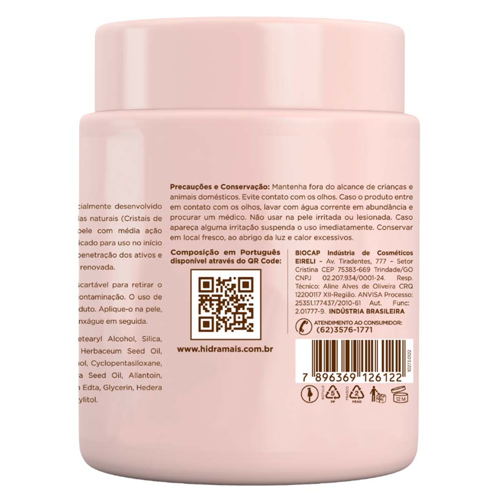 Creme para Massagem Esfoliante Hidramais – Muru Muru 1Kg