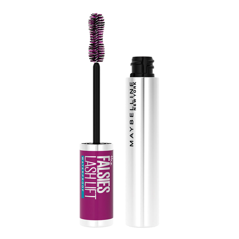 Máscara de Cílios Maybelline The Falsies Lash Lift À Prova D'água Preto