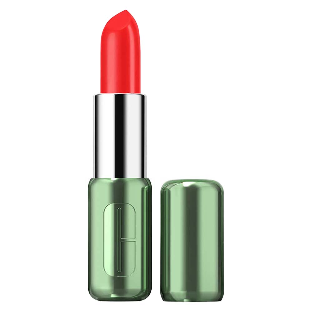 Batom Clinique Pop Longwear Lipstick Matte Poppy Pop