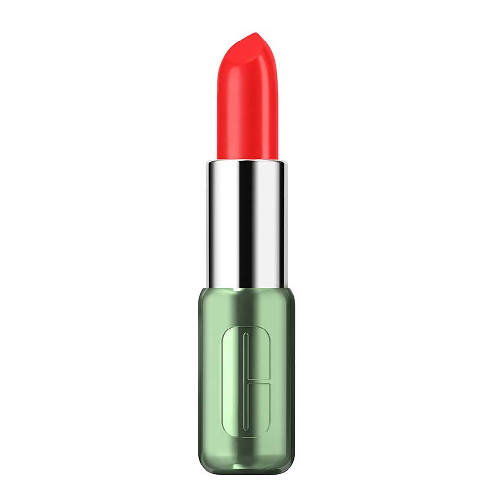 Batom Clinique Pop Longwear Lipstick Matte Poppy Pop