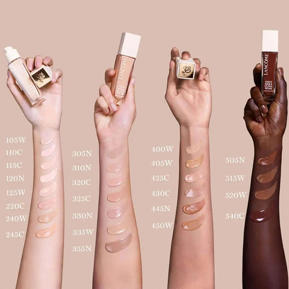 Base Líquida Lancôme Teint Idôle Ultra Wear Care & Glow 245C