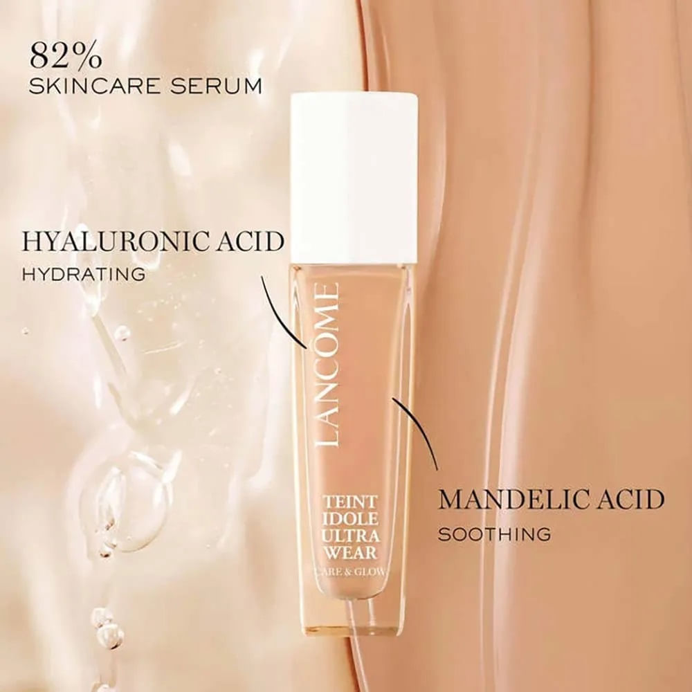 Base Líquida Lancôme Teint Idôle Ultra Wear Care & Glow 245C