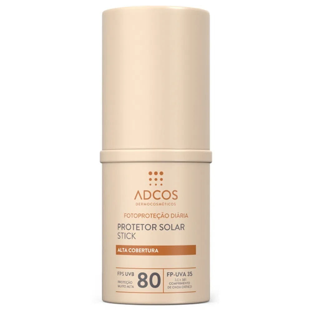 Adcos Dermocosméticos Kit Sérum Facial + Protetor Solar Stick Com Cor Beige