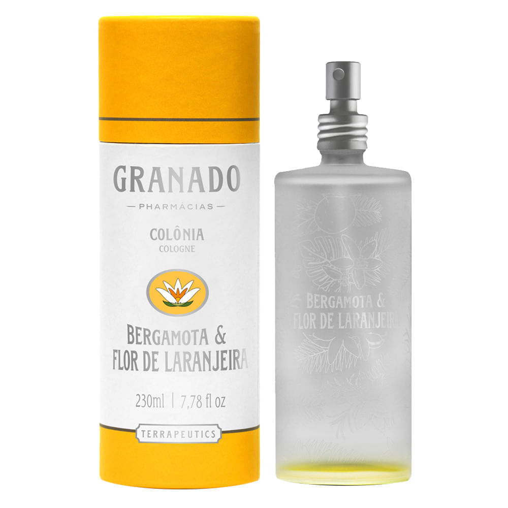 Colônia Terrapeutics Granado Bergamota E Flor De Laranjeiras 230ml