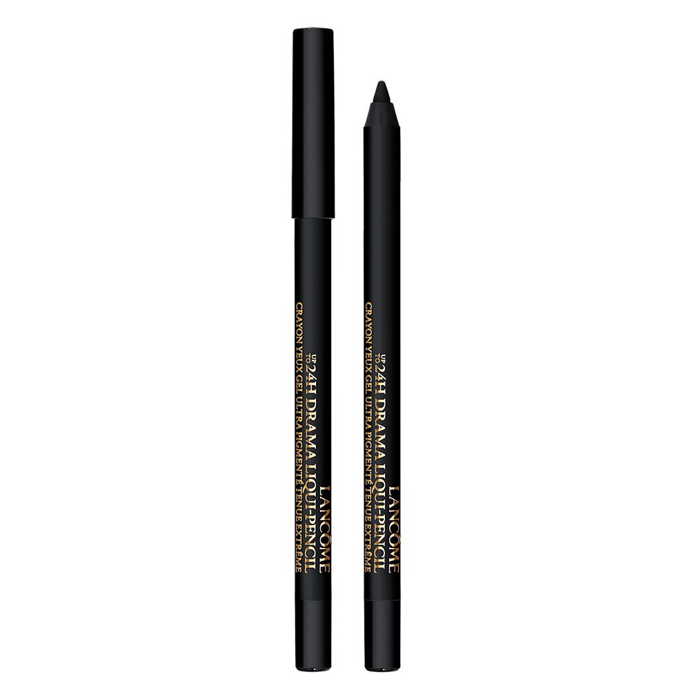 Lápis Delineador em Gel Lancôme 24H Drama Liqui Pencil 01 Café Noir