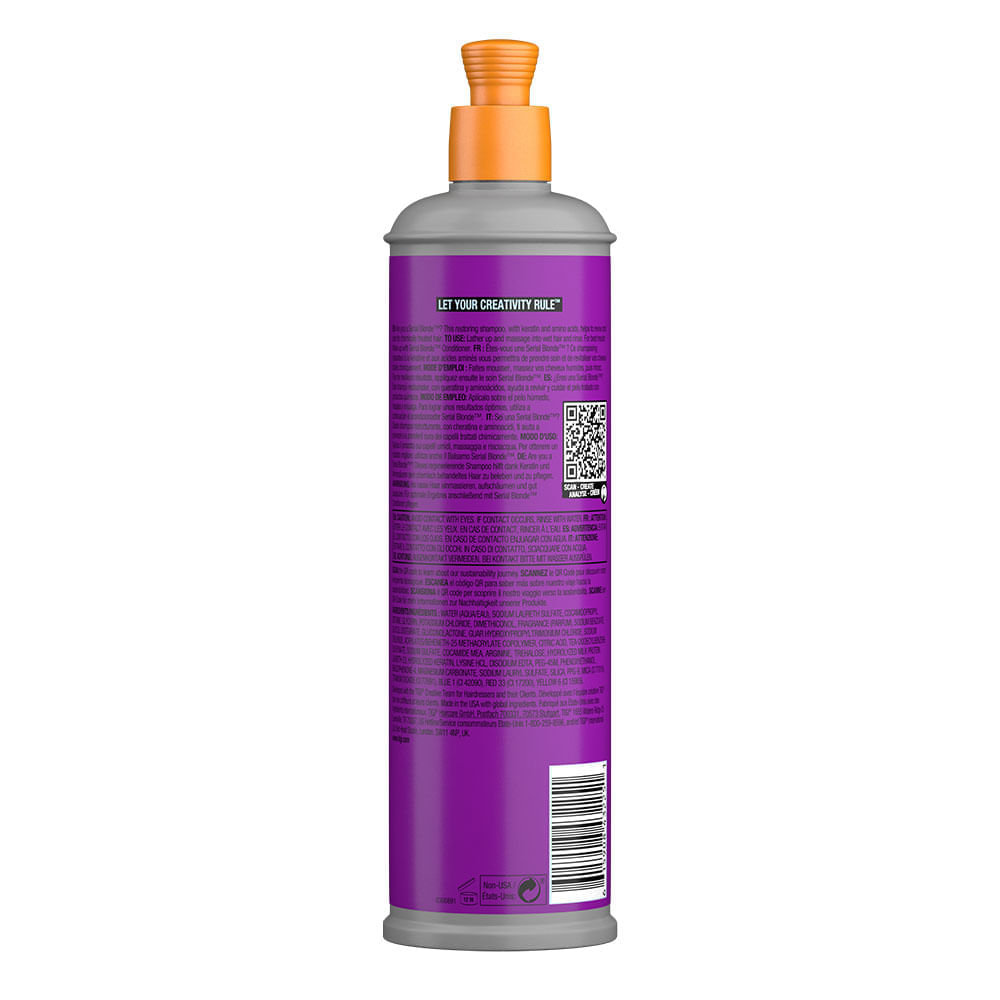Bed Head Tigi Serial Blonde Shampoo 400ml