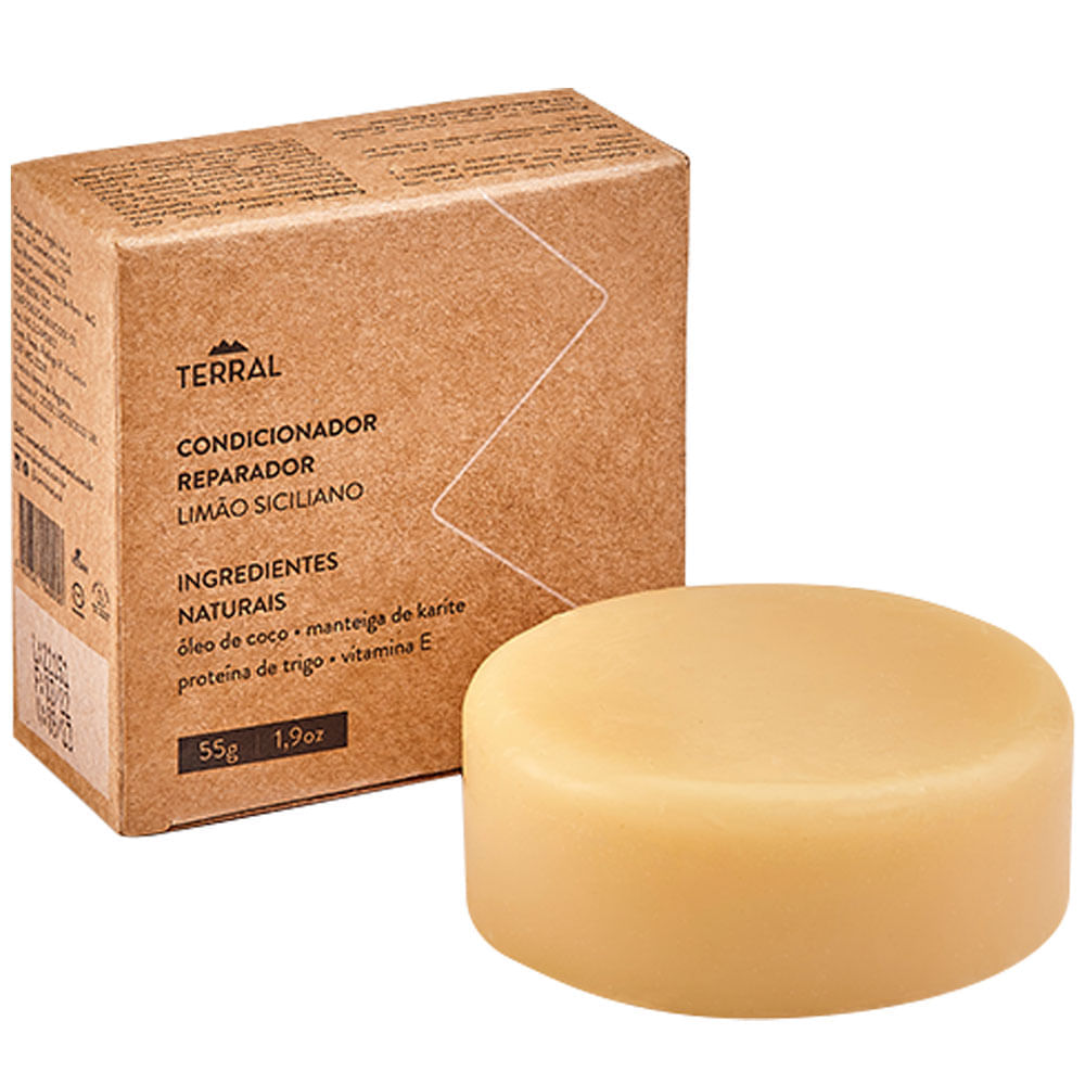 Terral Natural Limão Siciliano Condicionador Reparador 55g