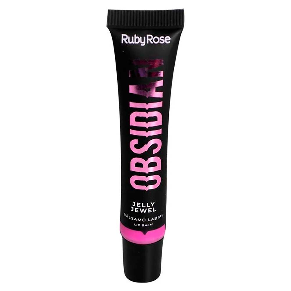 Balm Labial Ruby Rose Obsidian Jelly Jewel Rhodonite Rosa neon