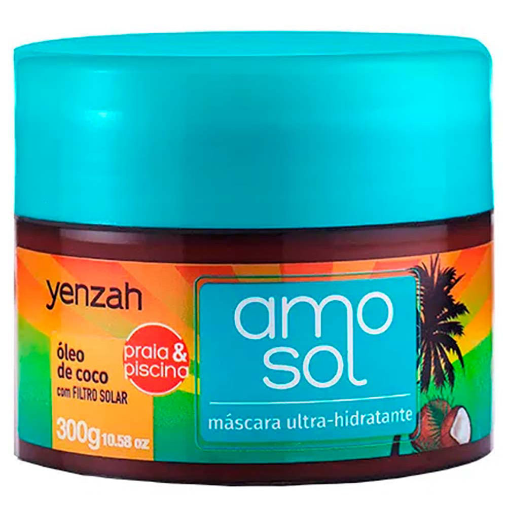 Yenzah Amo Sol, Praia e Piscina Máscara Ultra Hidratante 300g