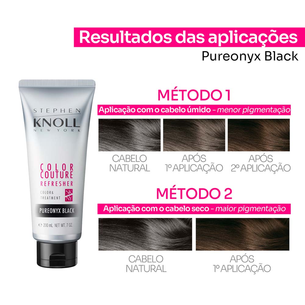 Stephen Knoll Color Couture Refresher Máscara Tonalizante 200g 01 Pureonyx