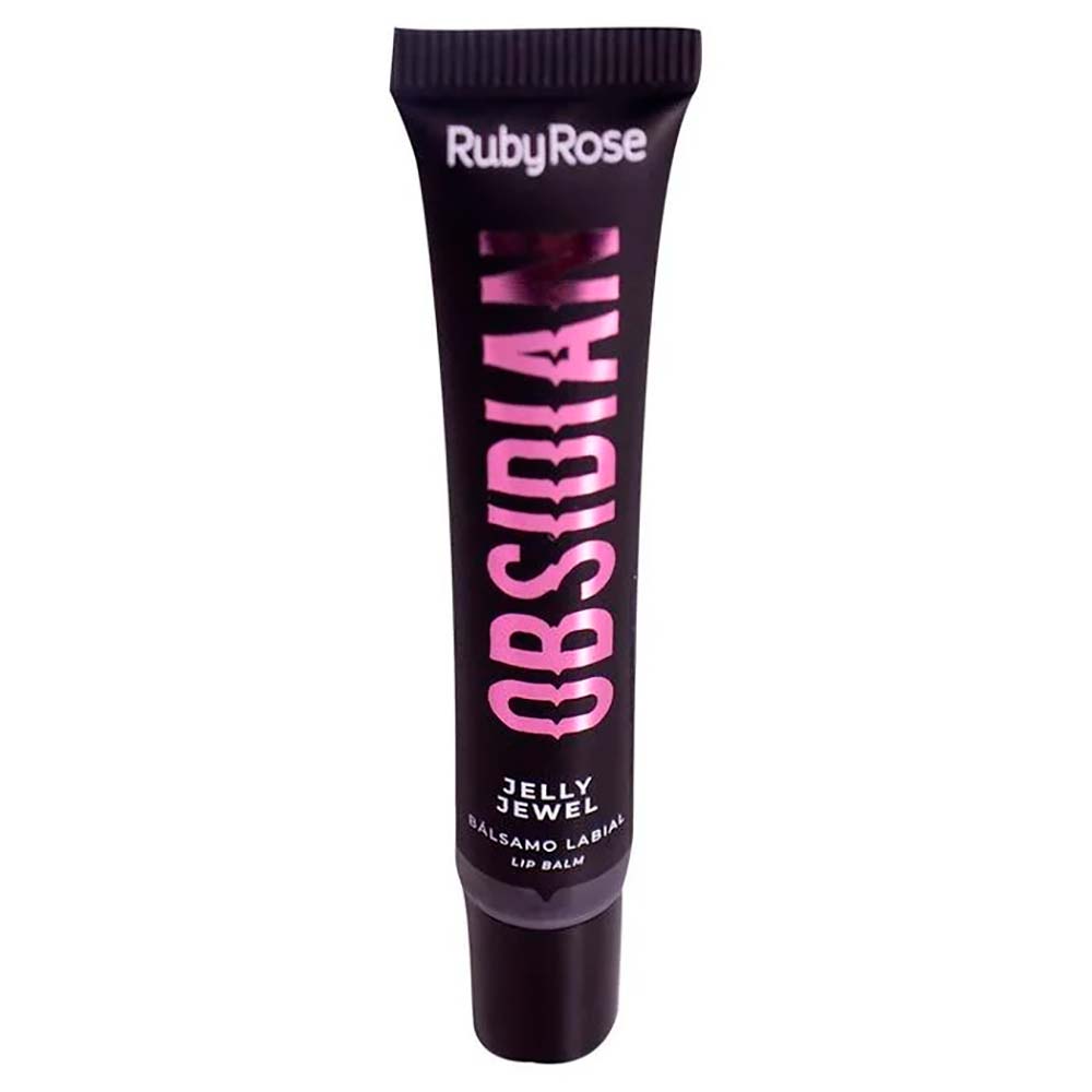 Balm Labial Ruby Rose Obsidian Jelly Jewel Onix Preto
