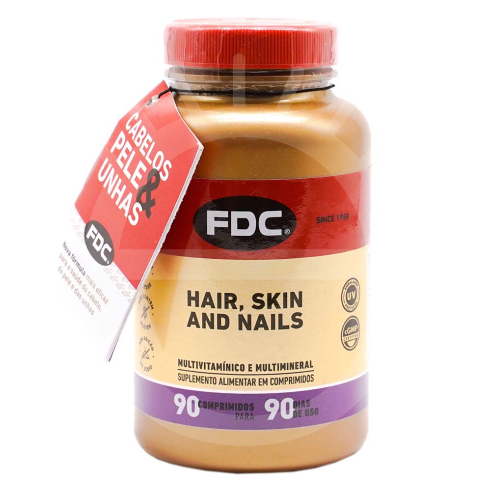 Suplemento Polivitamínico FDC – Hair Skin Nail’s 90 Caps