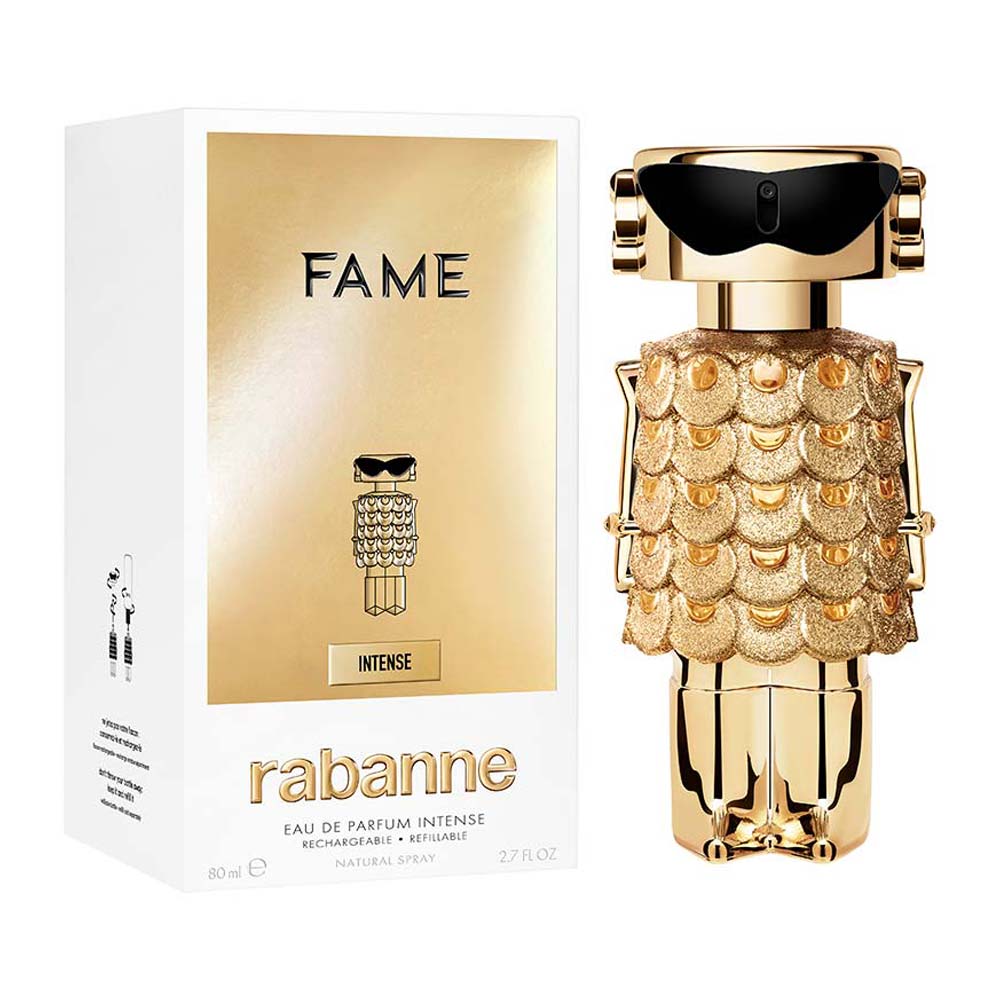 Fame Intense Rabanne Perfume Feminino Eau De Parfum 80ml Refilável