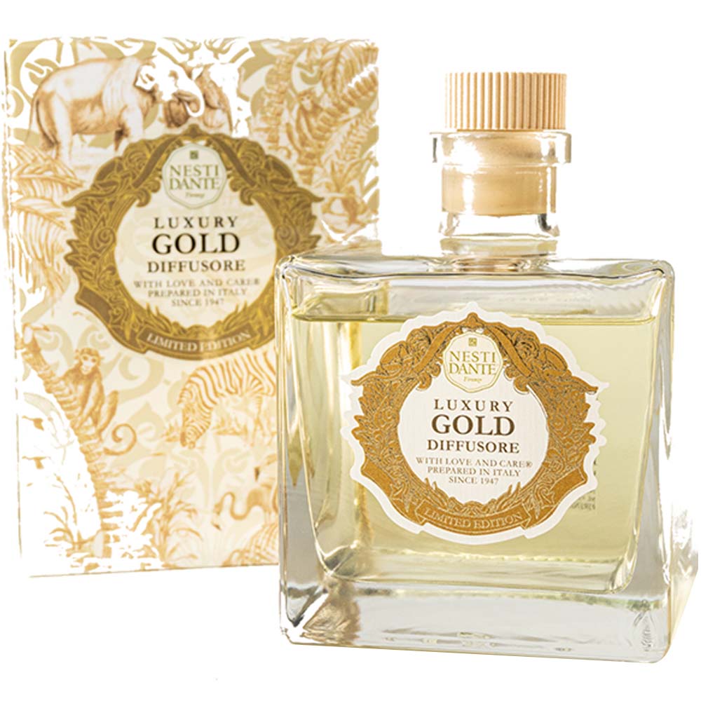 Difusor Nesti Dante Luxury Gold Dourado 500ml