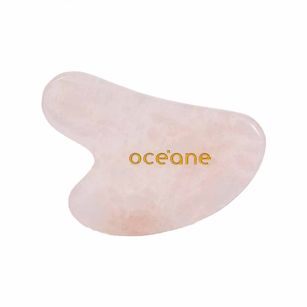 Massageador Corporal Océane Rose Quartz Gua Sha 1 Un