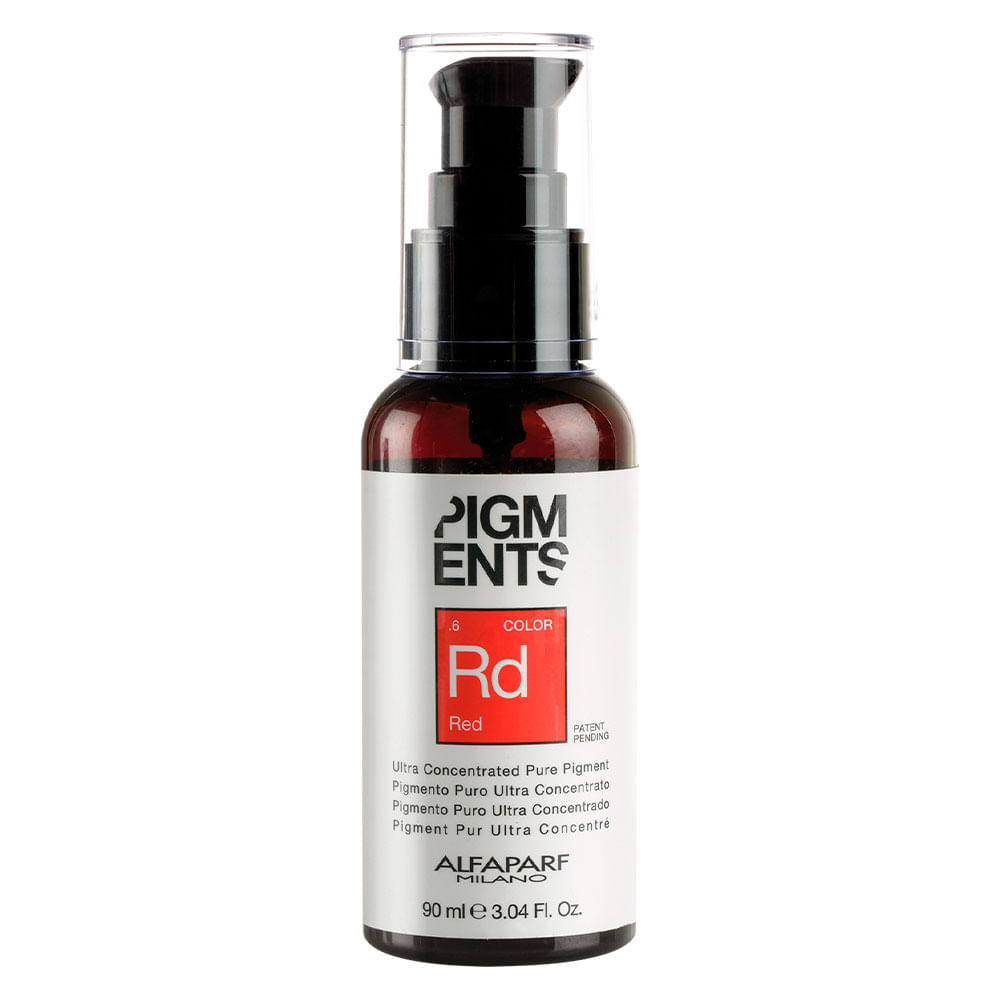 Pigmento Concentrado Alfaparf Milano Pigments Pure Pigment Red 90ml