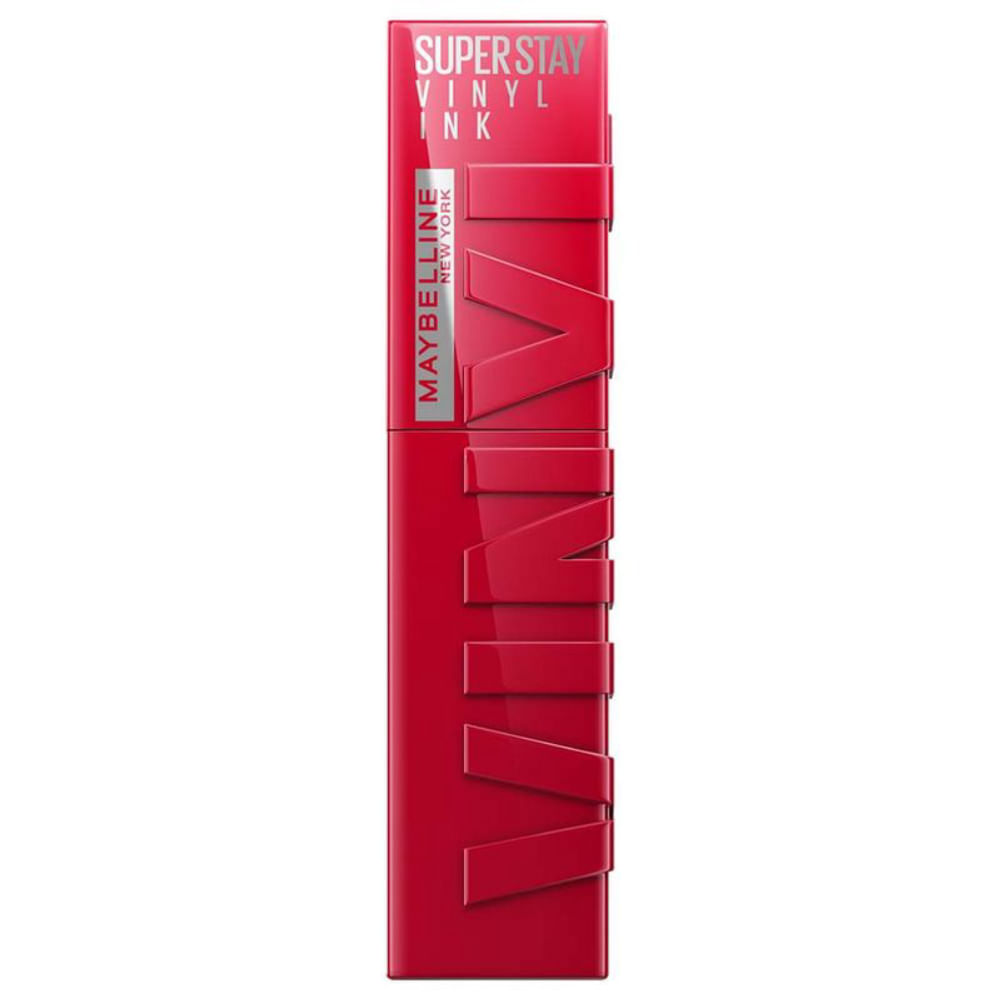 Batom Líquido Maybelline NY Super Stay Vinyl Ink Wicked