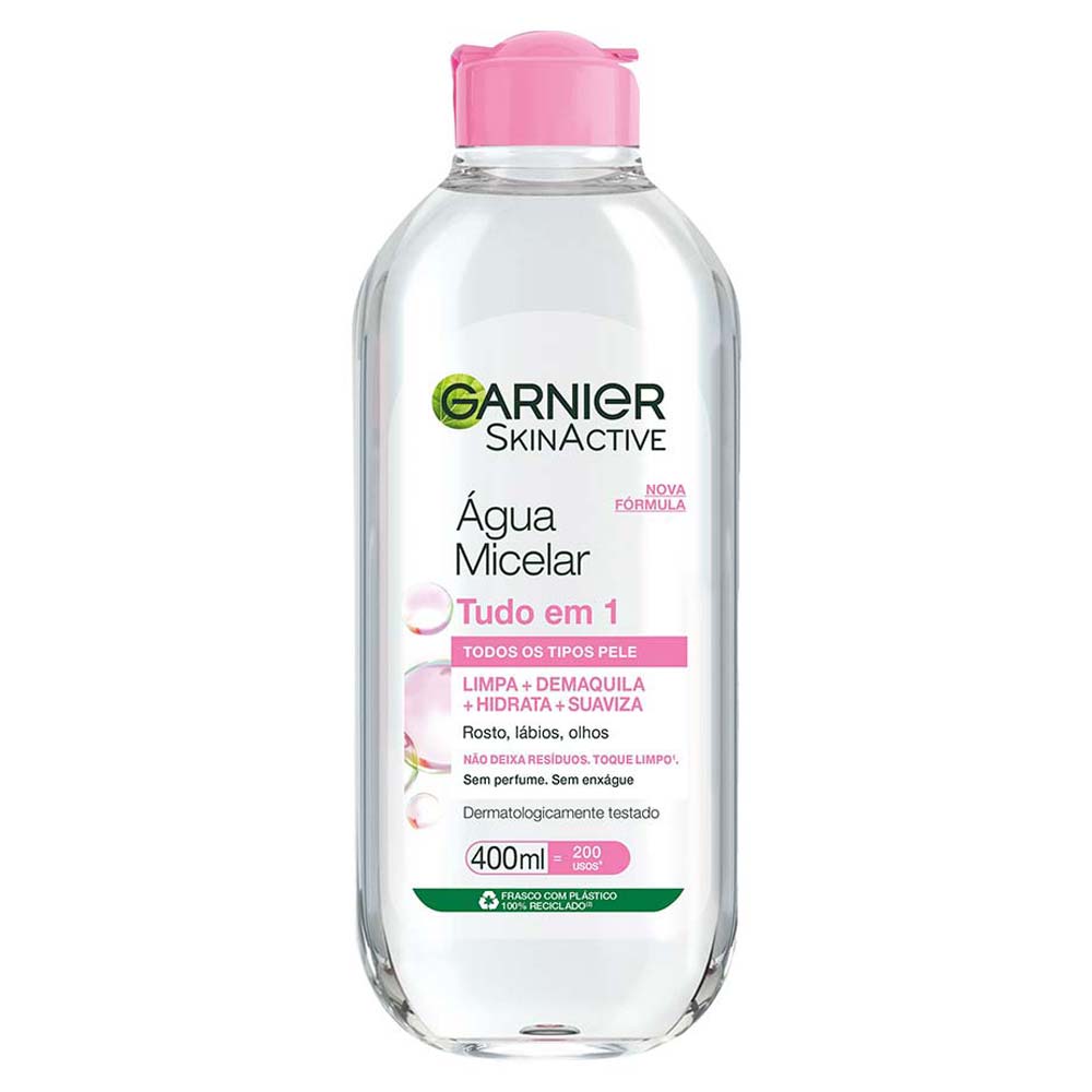 Água Micelar Garnier SkinActive Tudo Em 1 400ml