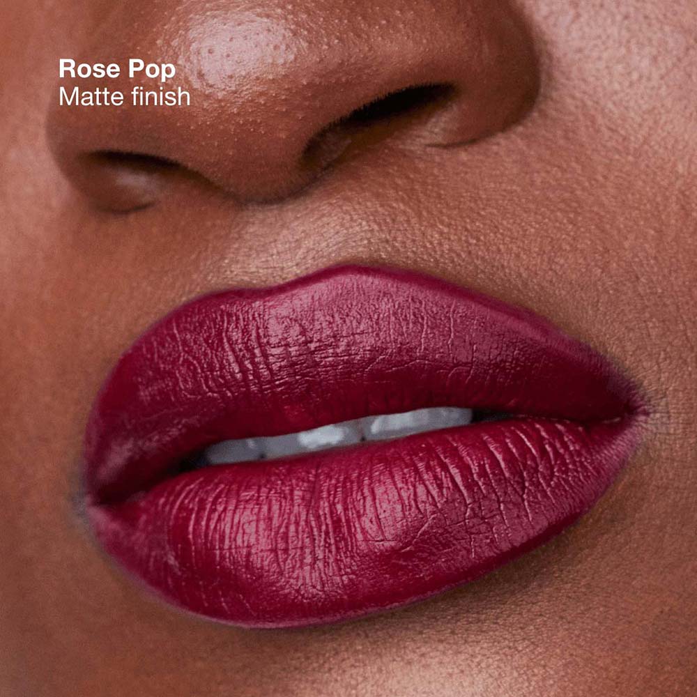 Batom Clinique Pop Longwear Lipstick Matte Rose Pop