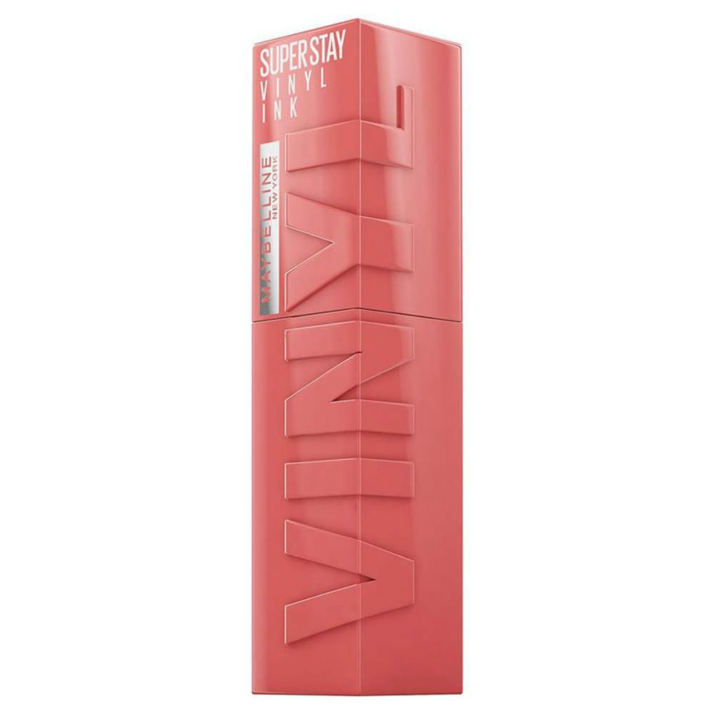 Batom Líquido Maybelline NY Super Stay Vinyl Ink Charmed