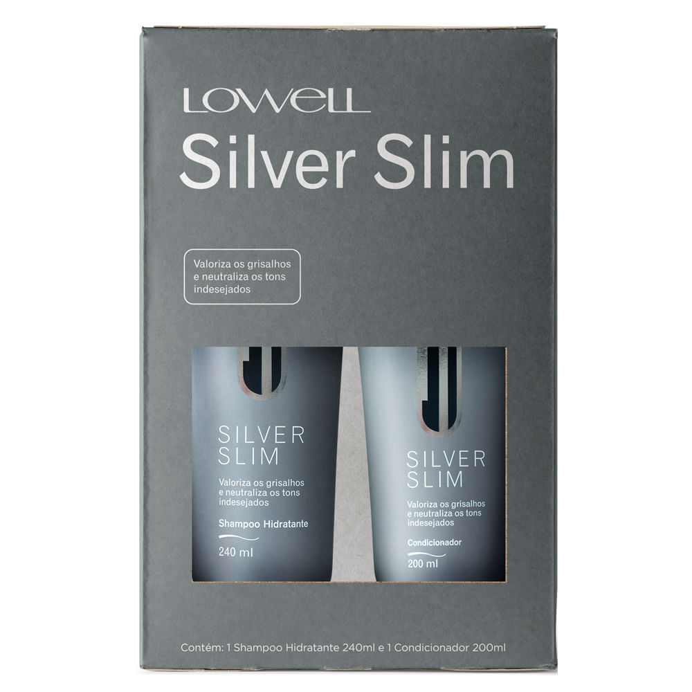 Lowell Silver Slim Kit Shampoo + Condicionador