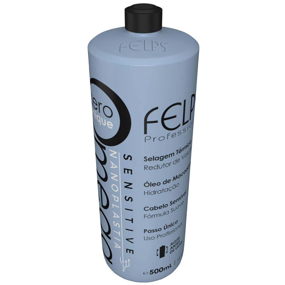 Felps Ômega Zero Unique Nanoplastia Selagem Térmica 500ml