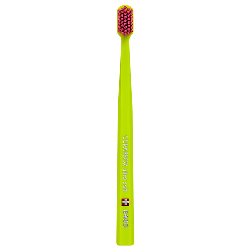 Escova de Dentes Curaprox Ultra Soft CS5460B Verde e Rosa