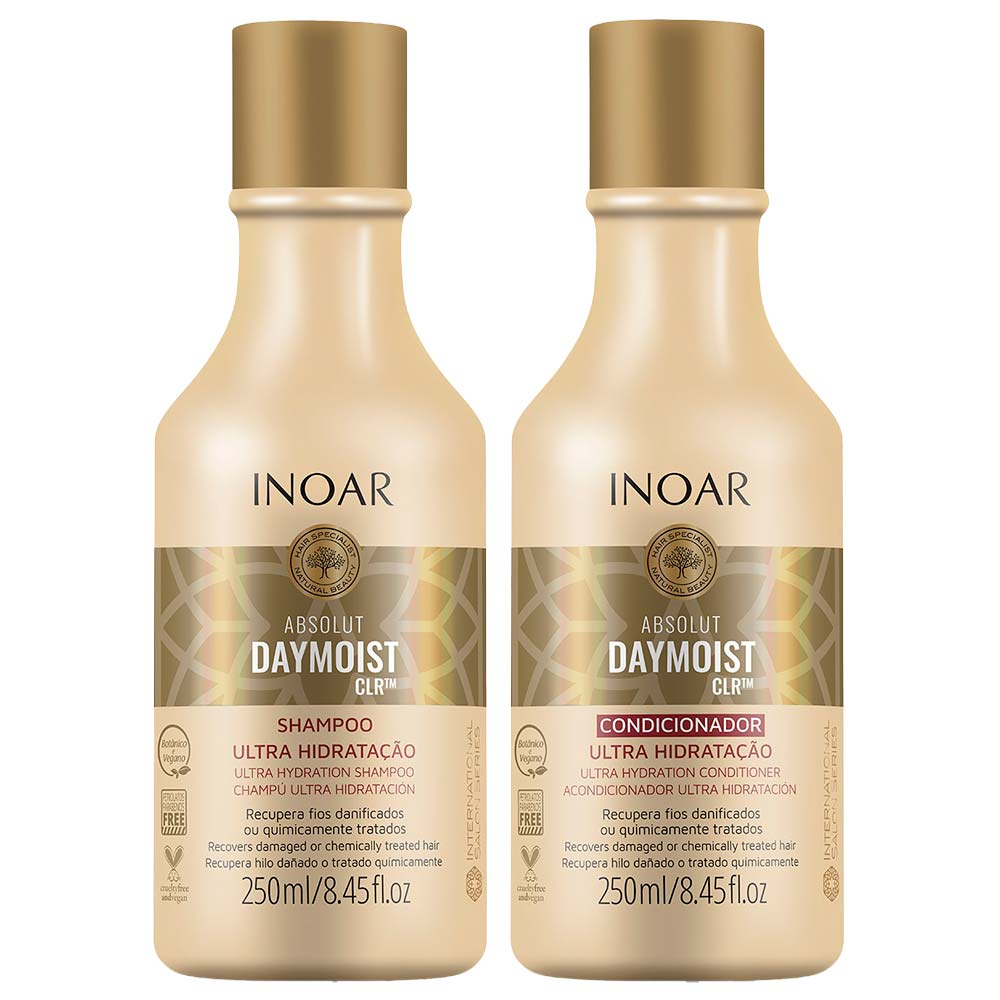 Inoar Absolut Daymoist Clr Kit Shampoo + Condicionador