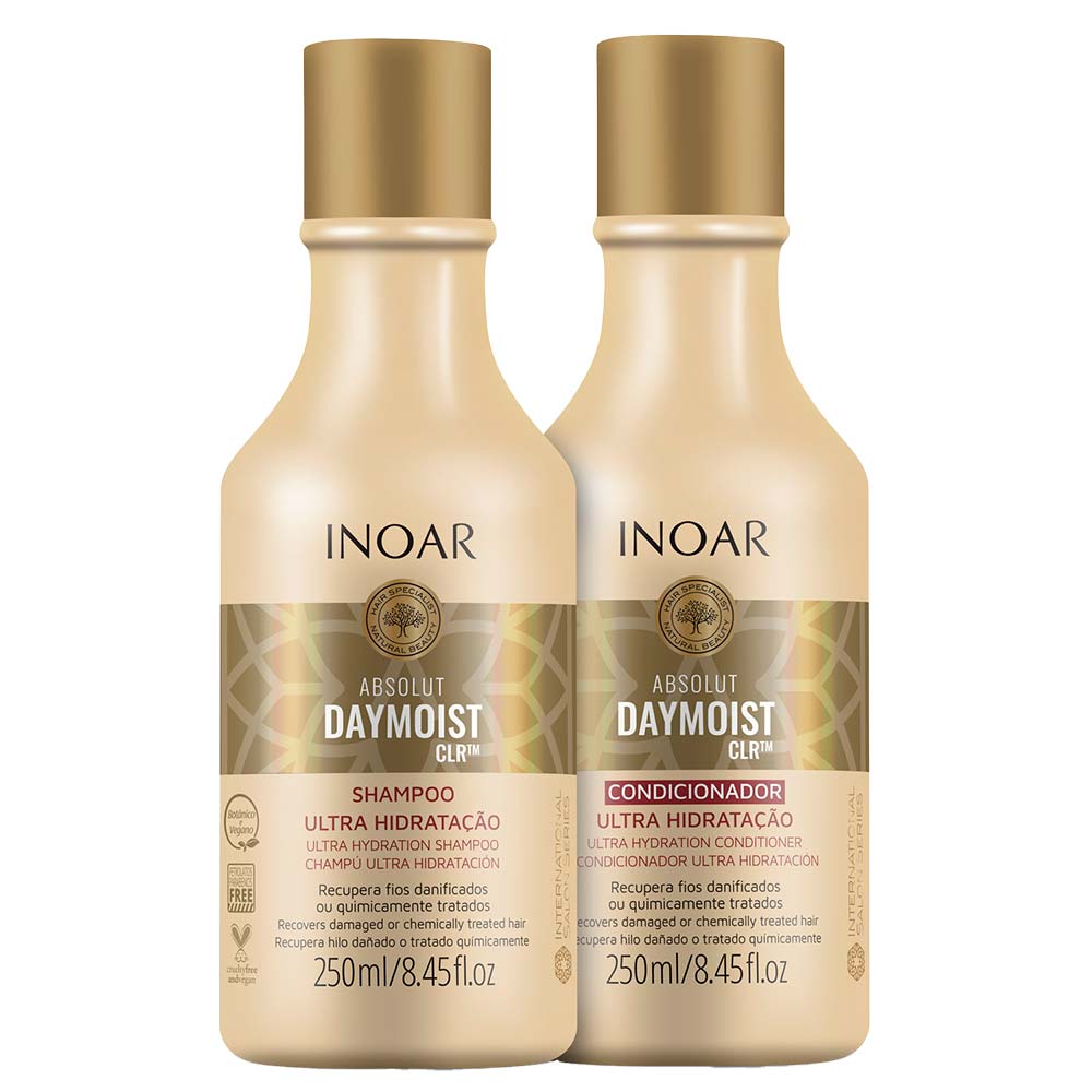 Inoar Absolut Daymoist CLR Kit Shampoo + Condicionador