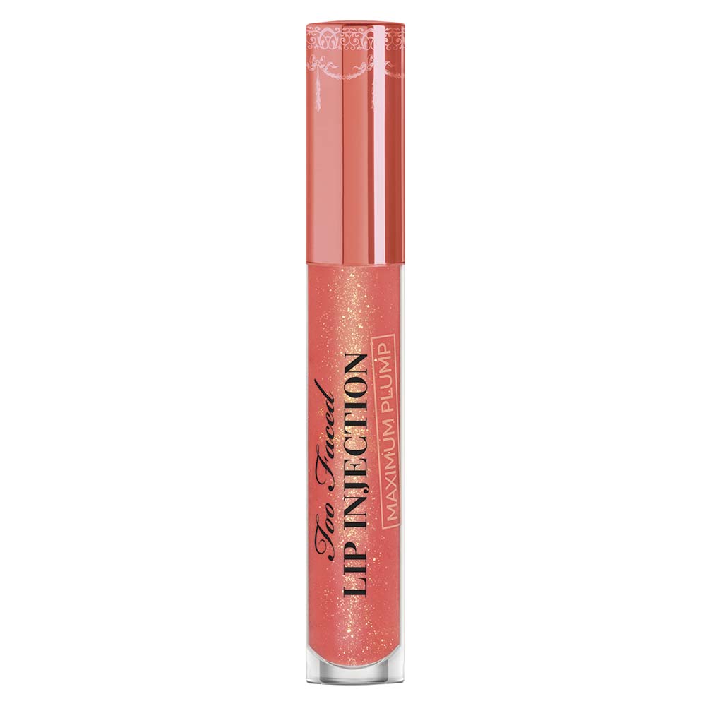 Gloss Labial Volumizador Too Faced Lip Injection Maximum Plump Creamsicle Tickle