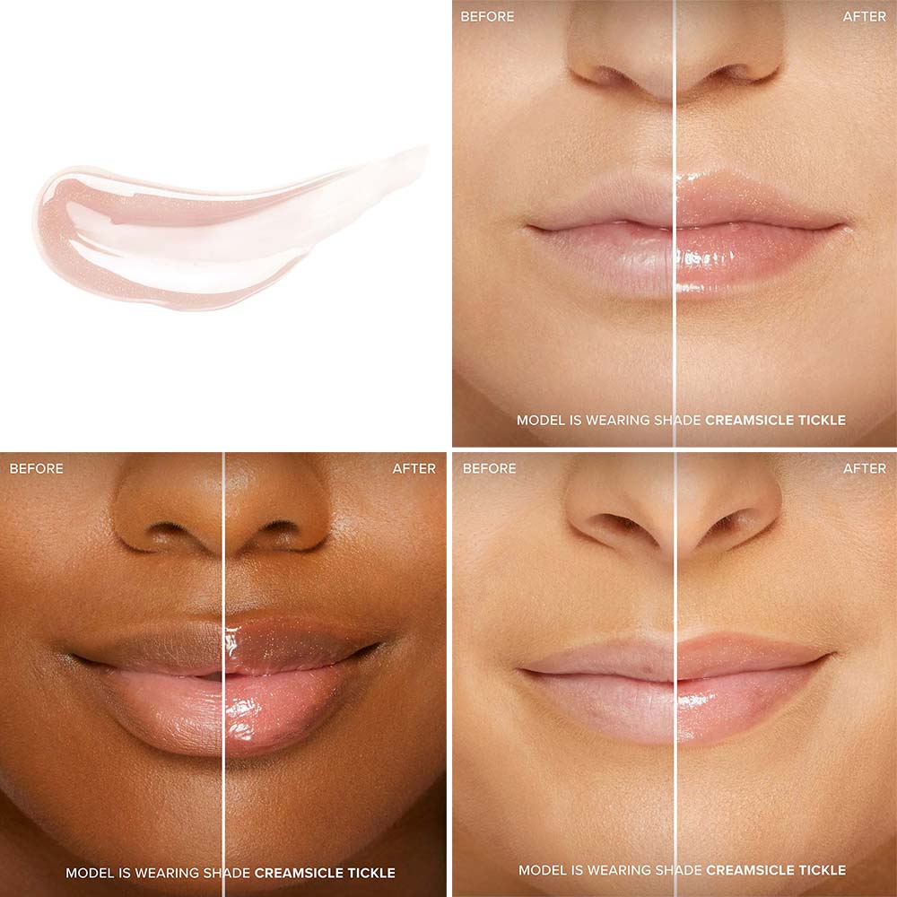 Gloss Labial Volumizador Too Faced Lip Injection Maximum Plump Creamsicle Tickle