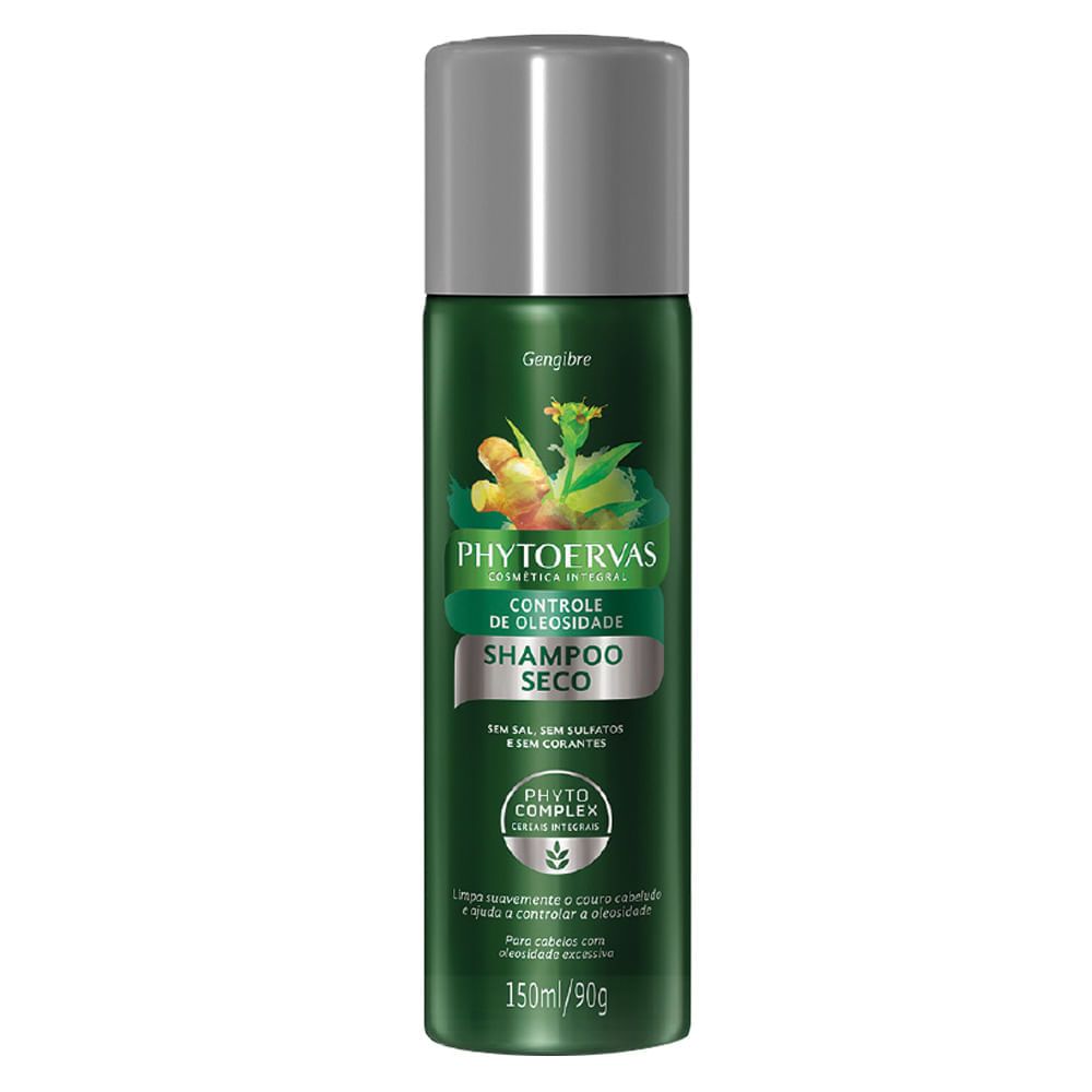 Phytoervas Controle de Oleosidade Shampoo à Seco 150ml