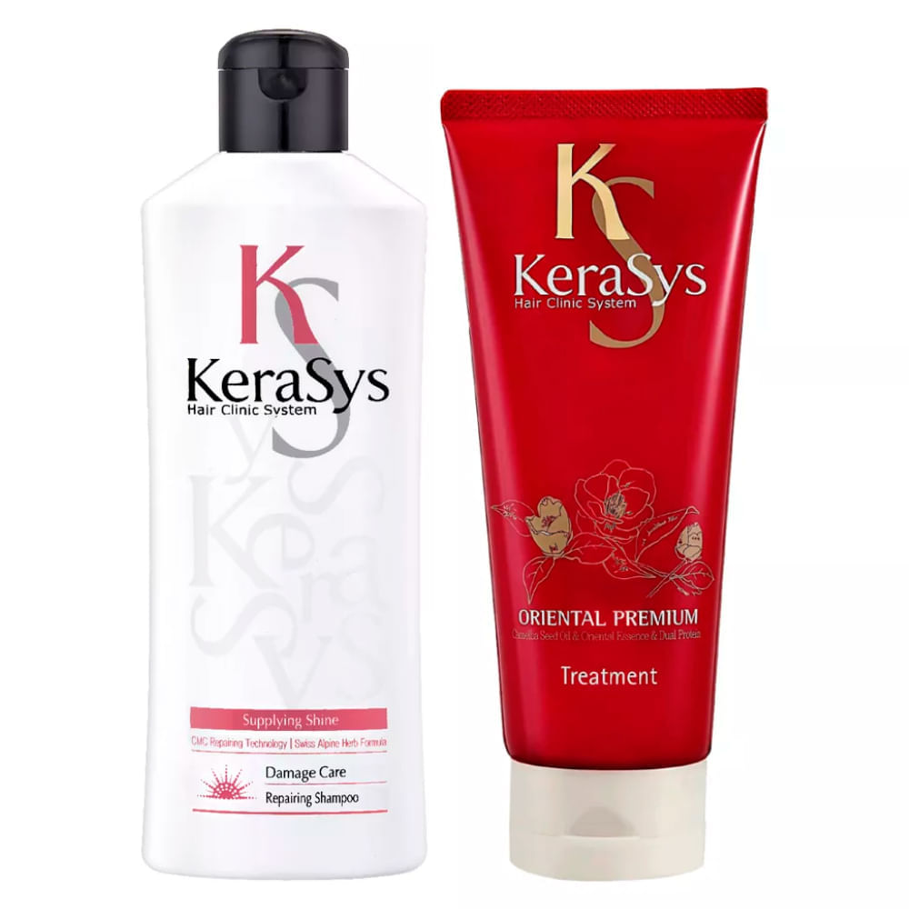 Kerasys Repairing Kit Shampoo + Máscara Tratamento