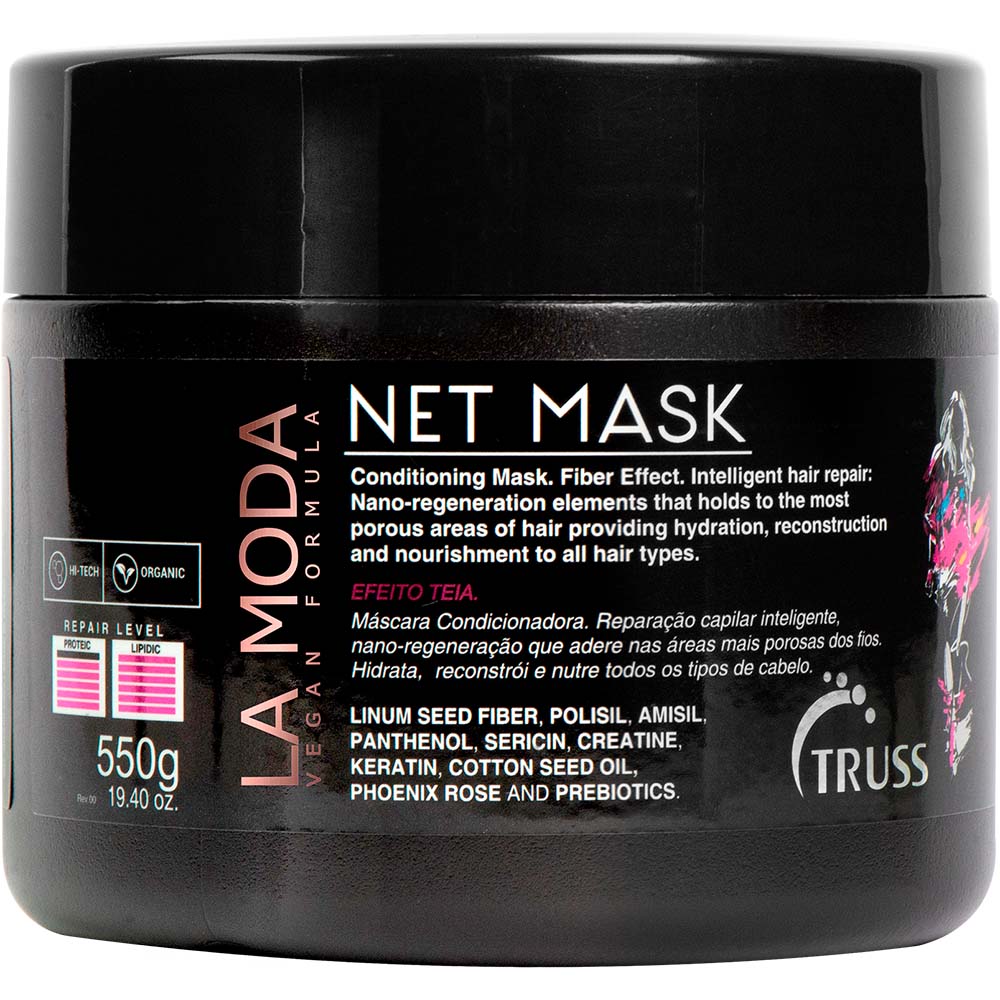 TRUSS La Moda Net Mask Máscara Condicionadora 550g