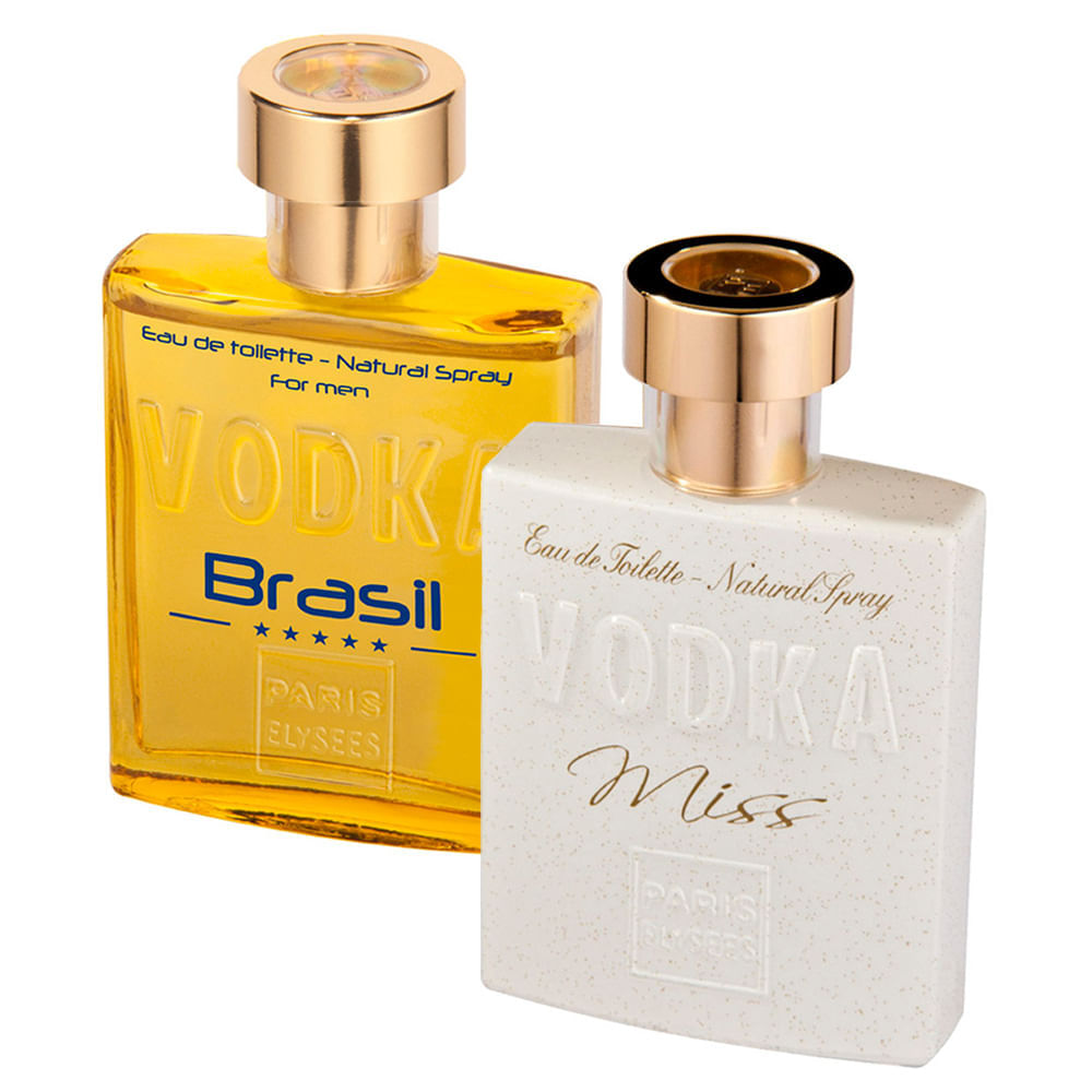 Paris Elysees Kit Vodka Brasil Yellow + Miss Vodka