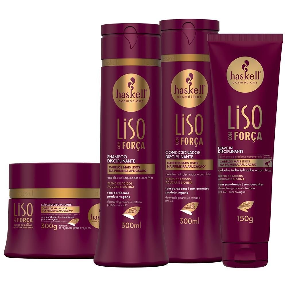 Haskell Liso com Força Shampoo 500ml